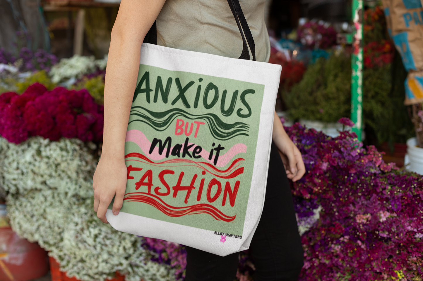 Anxious Tote Bag