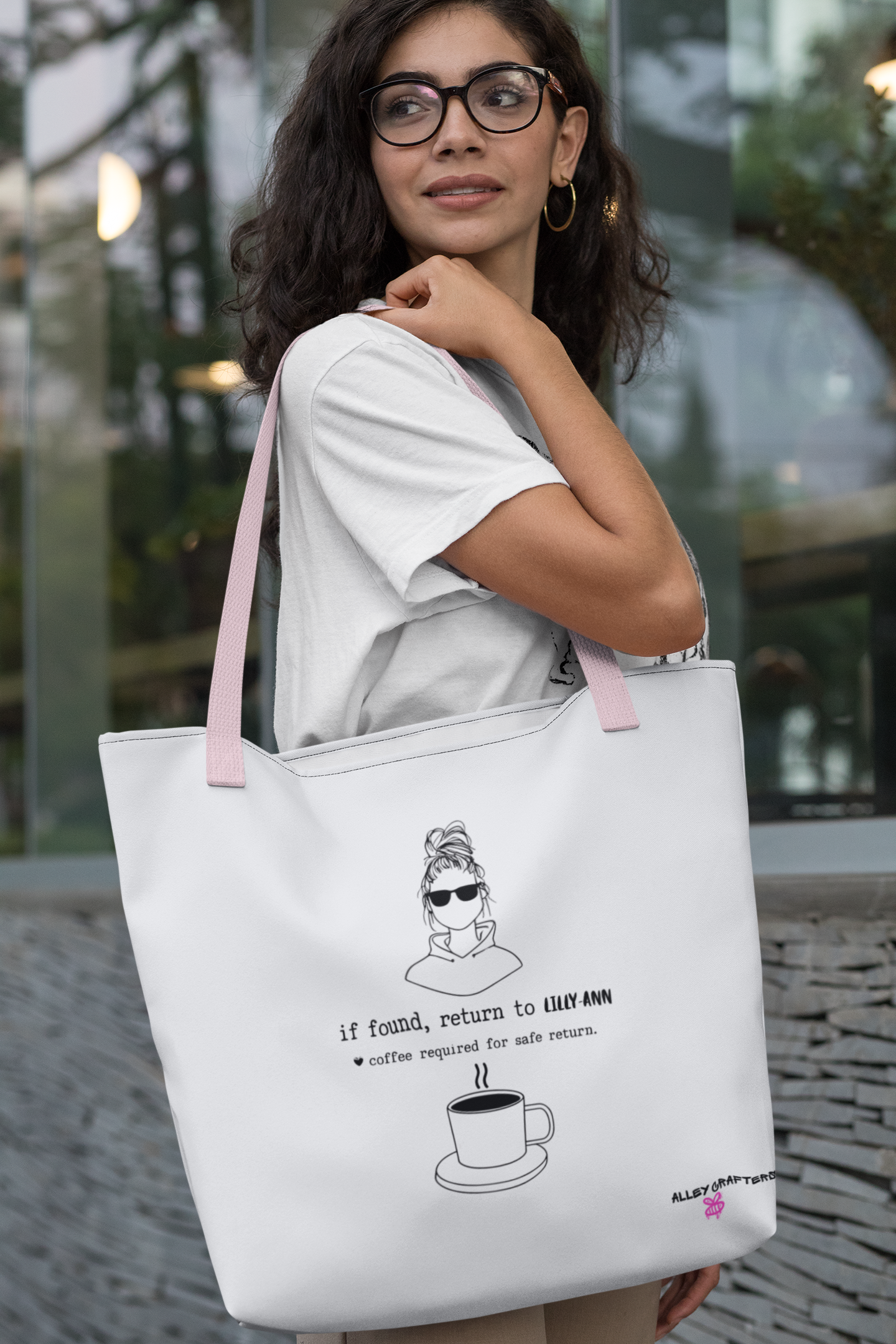 Personalised "If Found" Tote Bag