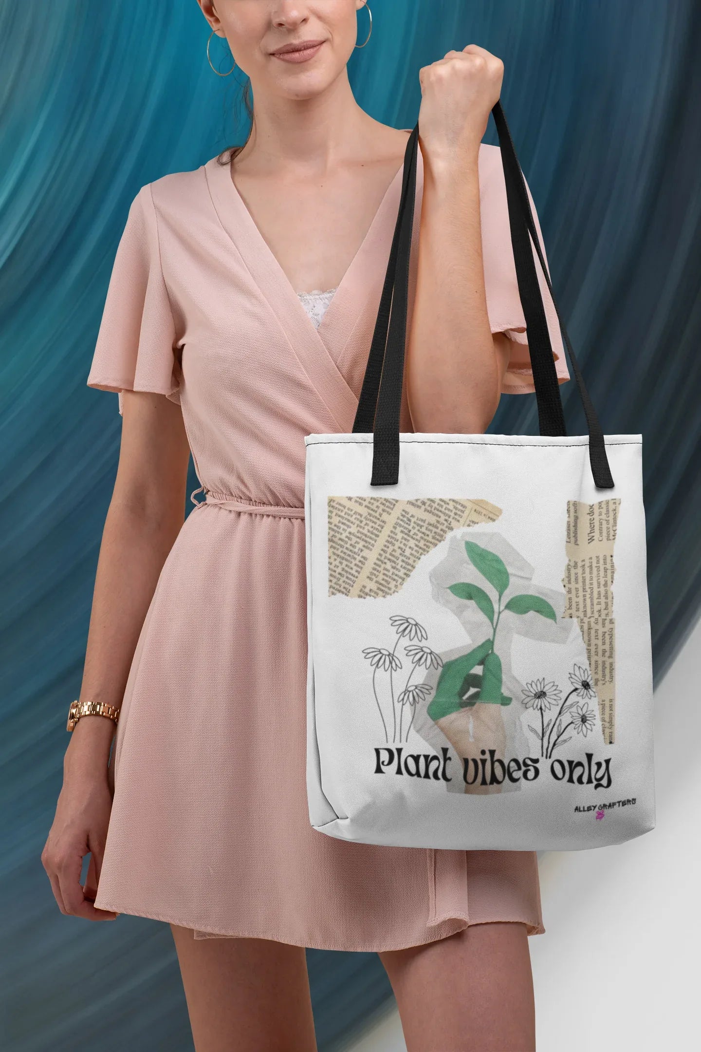 Plant Vibes Only - Tote Bag - Alley Crafters