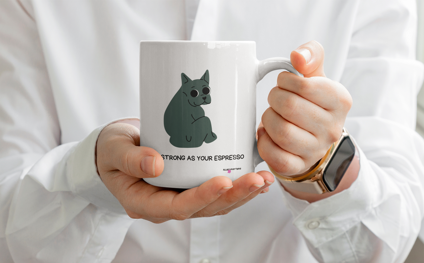 Funny Dog Espresso Mug