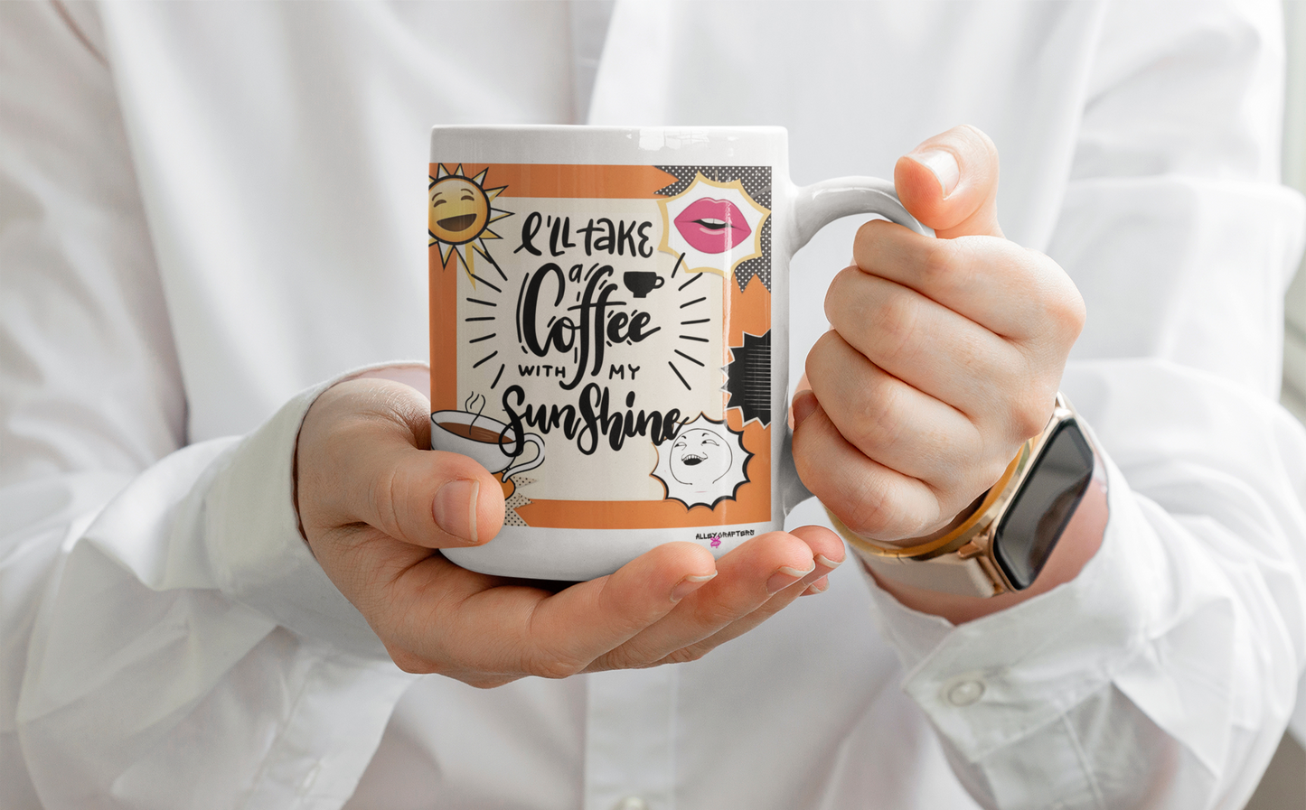 I'll take a coffee with my sunshine - Mug