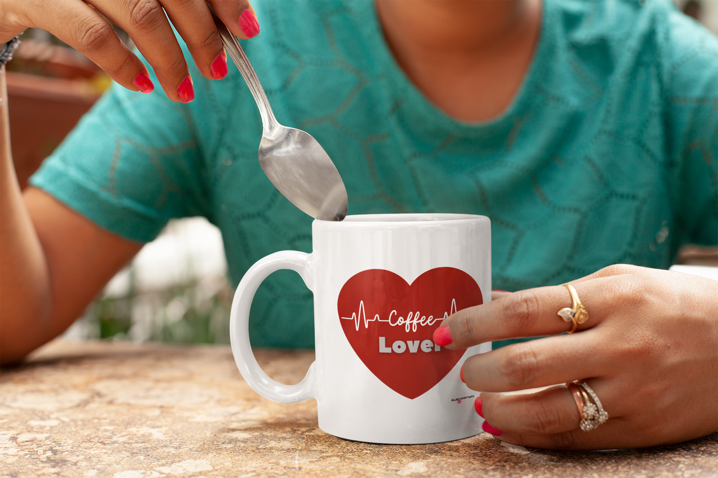 Heart Coffee Lover Mug