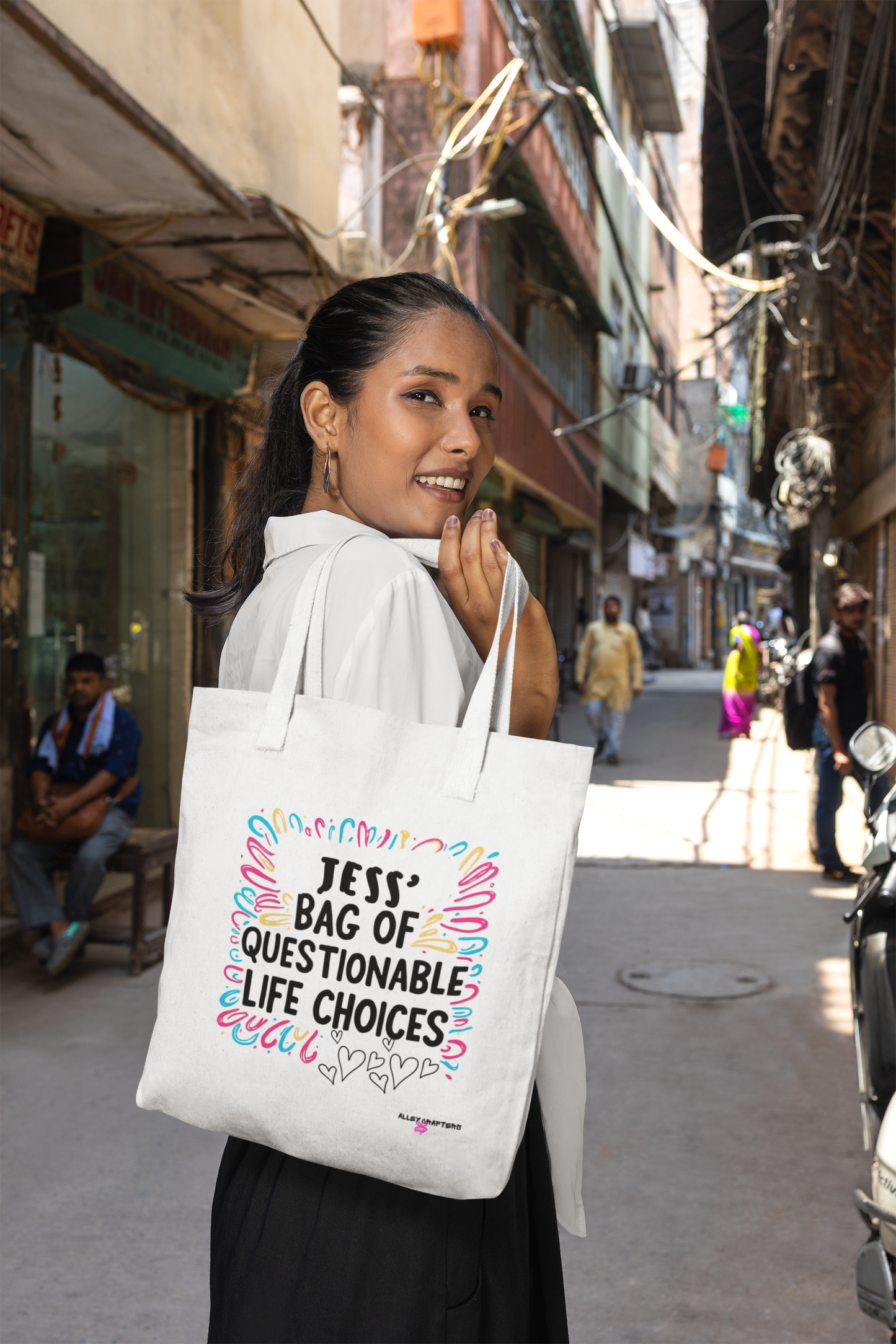 (Name) Bag of Questionable Life Choices' - Tote