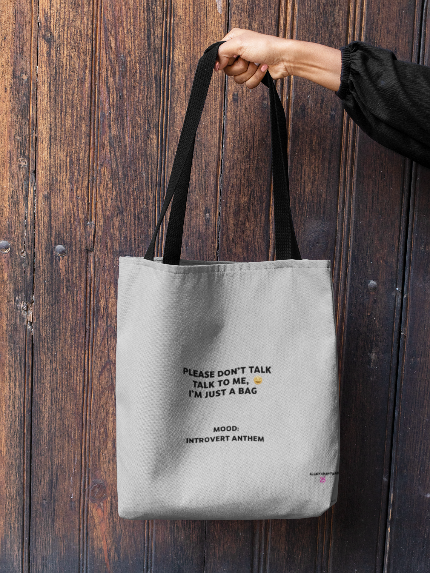'Please Don't Talk' - Tote Bag