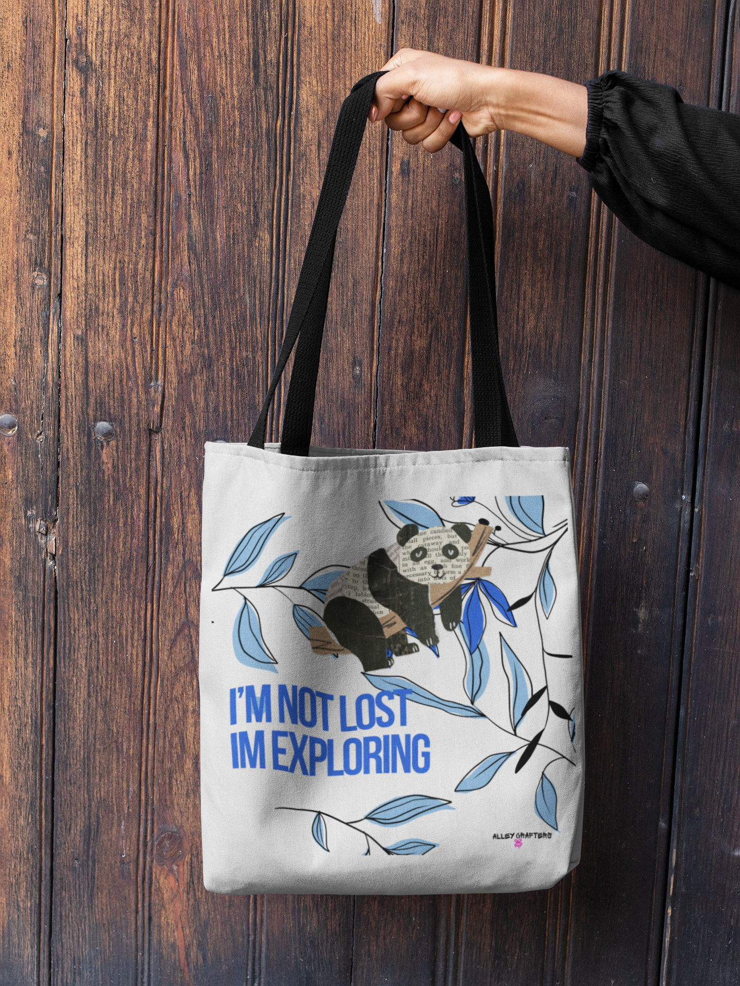 I’m Not Lost, I’m Exploring Tote Bag