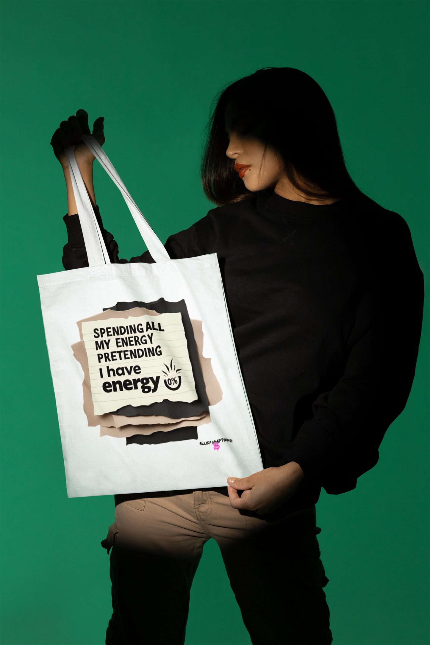 Spending my Energy Pretending that I Have Energy - Tote Bag