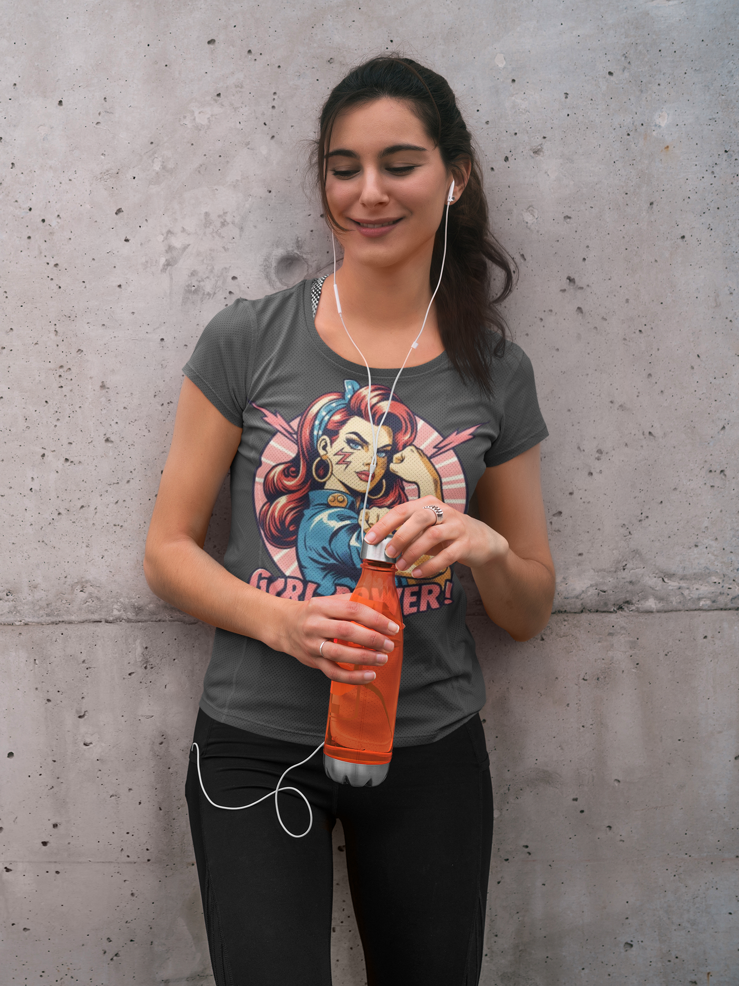 Girl Power T-Shirt - Pop Art Design