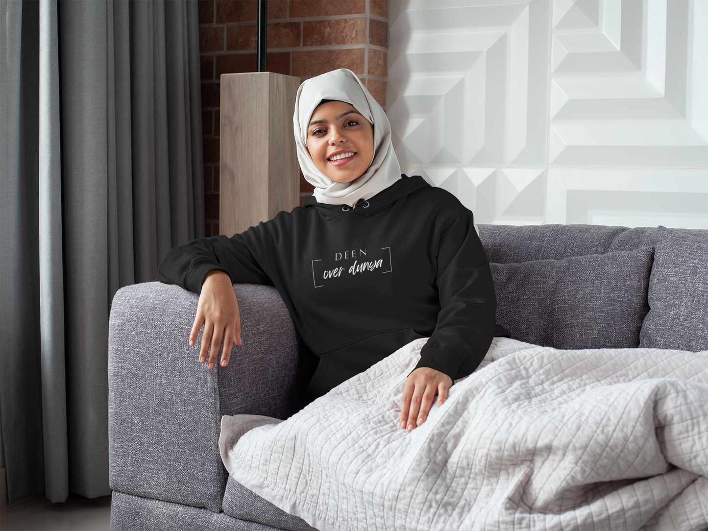 Hooded Sweatshirt - Deen over Dunya