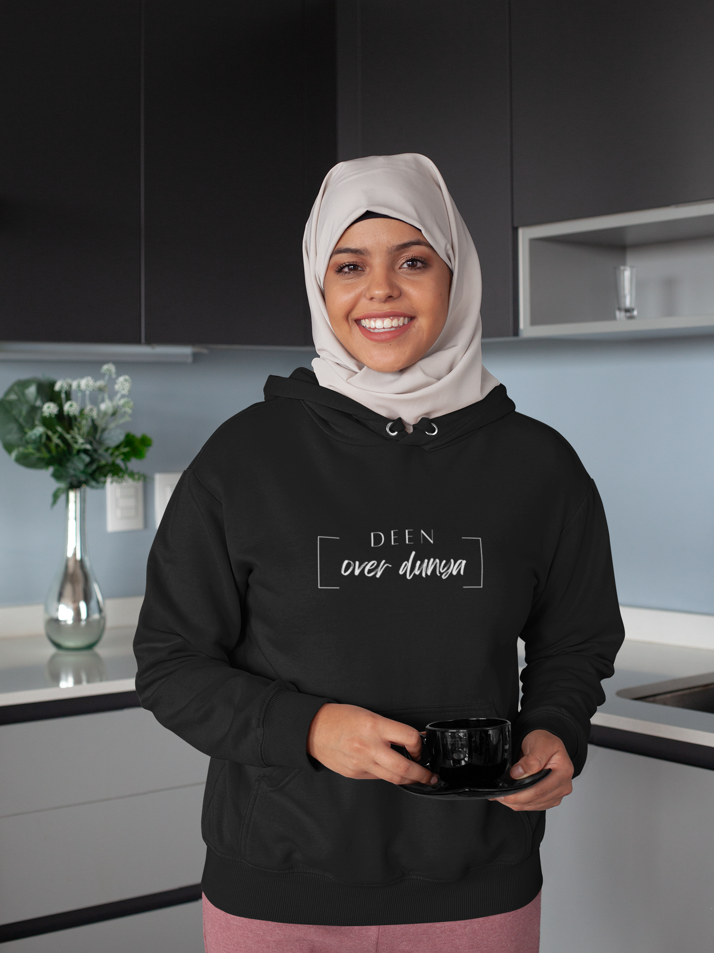 Hooded Sweatshirt - Deen over Dunya