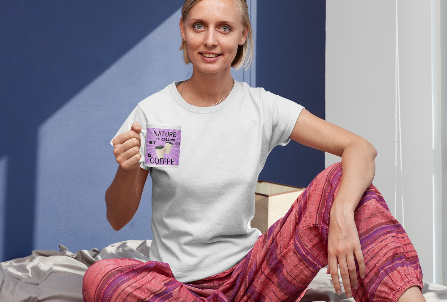 Nature Is Calling, But So Is Coffee Mug