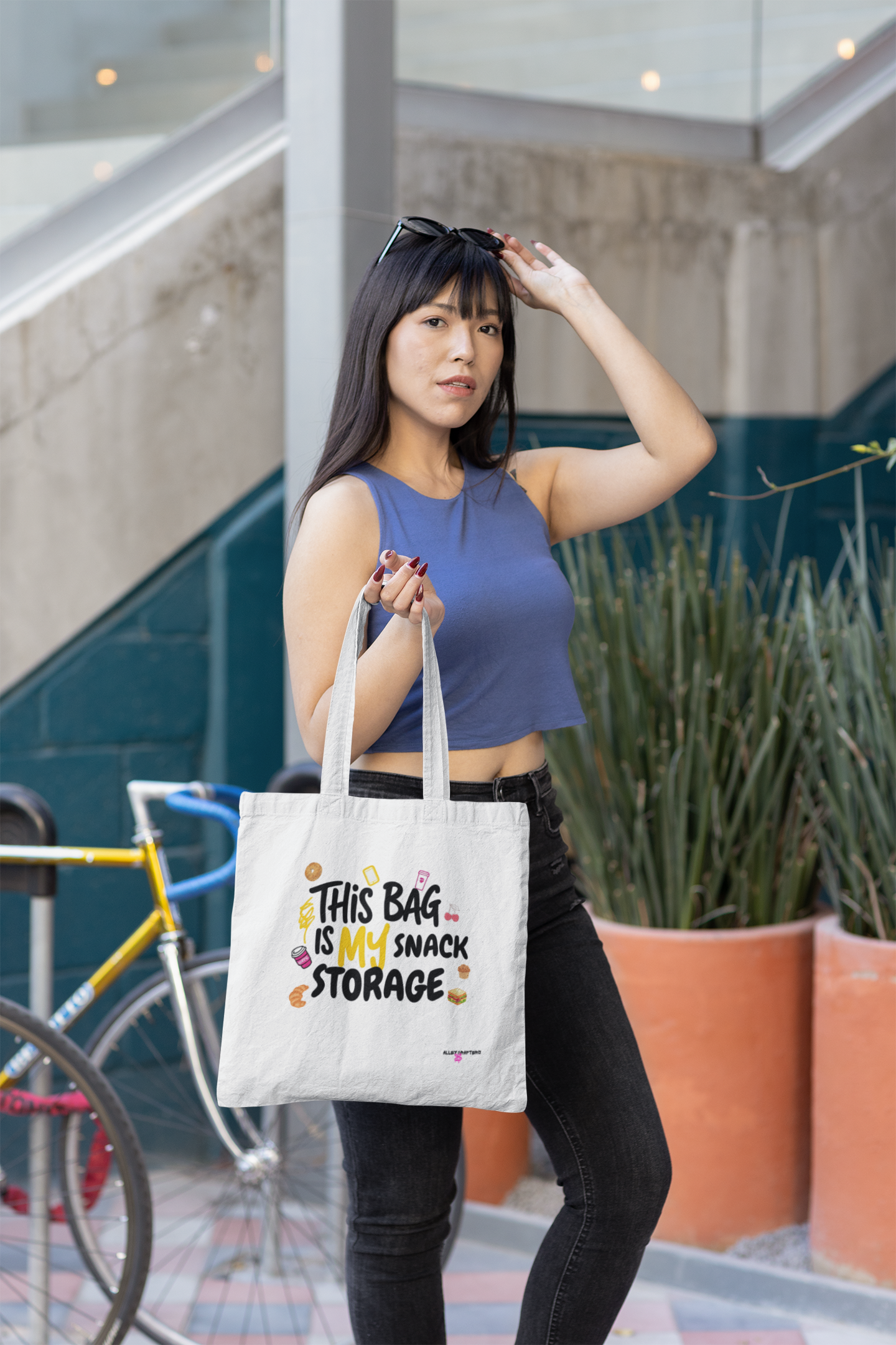 This Bag is My Snack Storage - Tote Bag