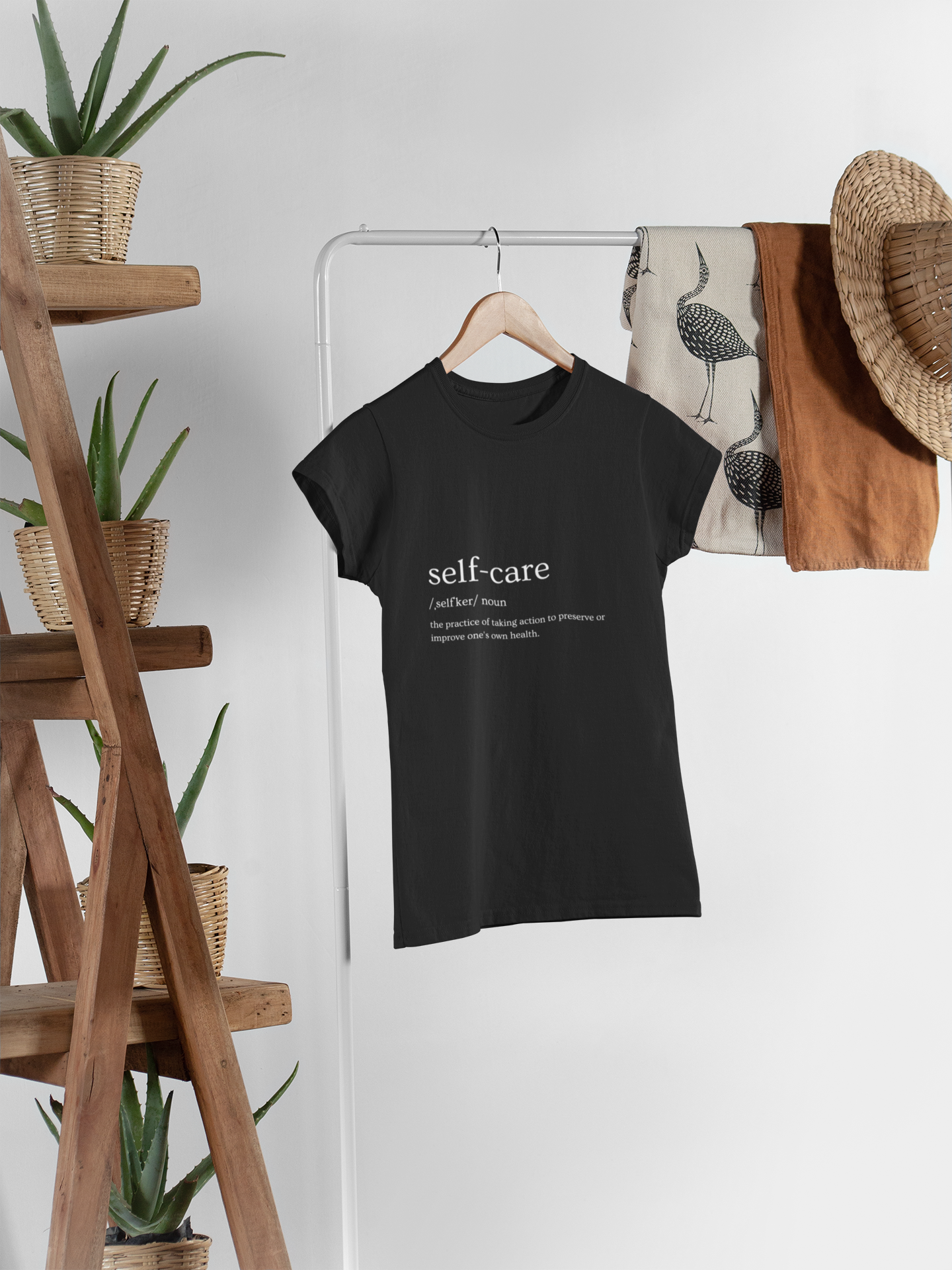 Copy of Self-Care T-Shirt - The Practice of Taking Action to Preserve or Improve One's Own Health