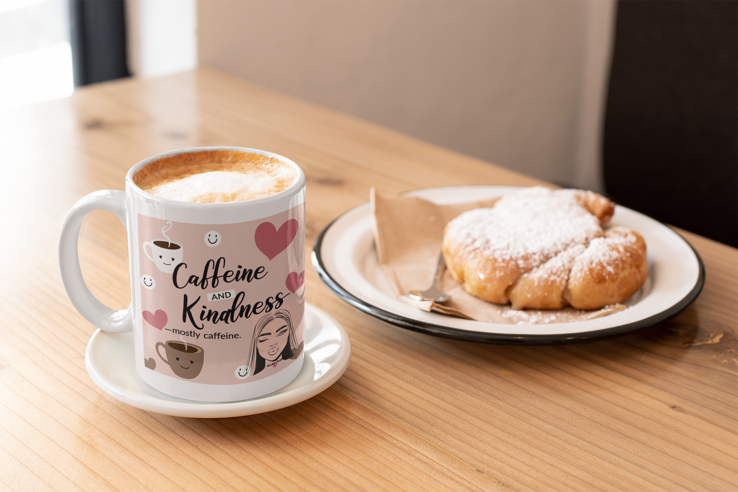 Caffeine & Kindness Mug