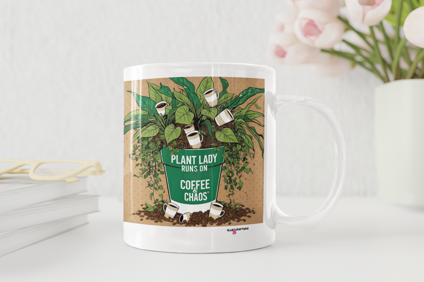 Plant Lady Coffee Chaos Mug