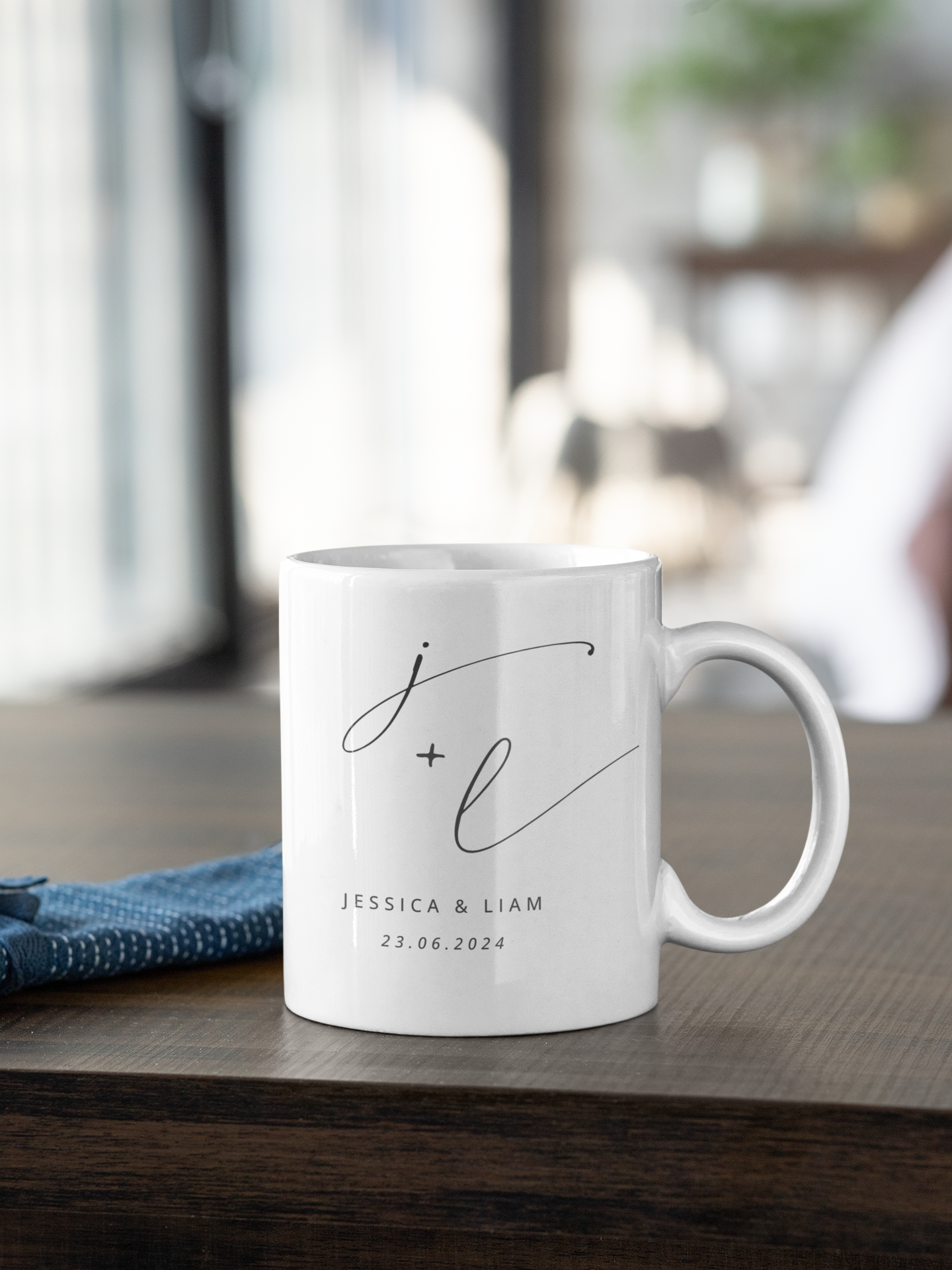 Personalised Wedding Gift Mug