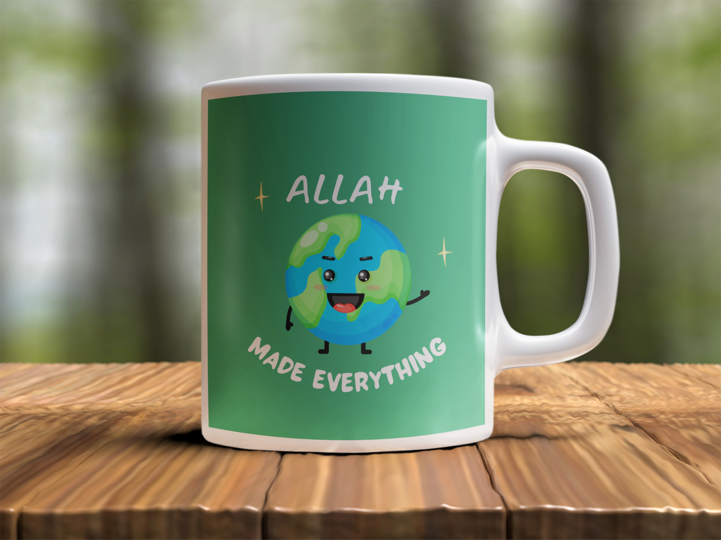 Mug - Allah made everything Islamic Coffee Cup 11oz