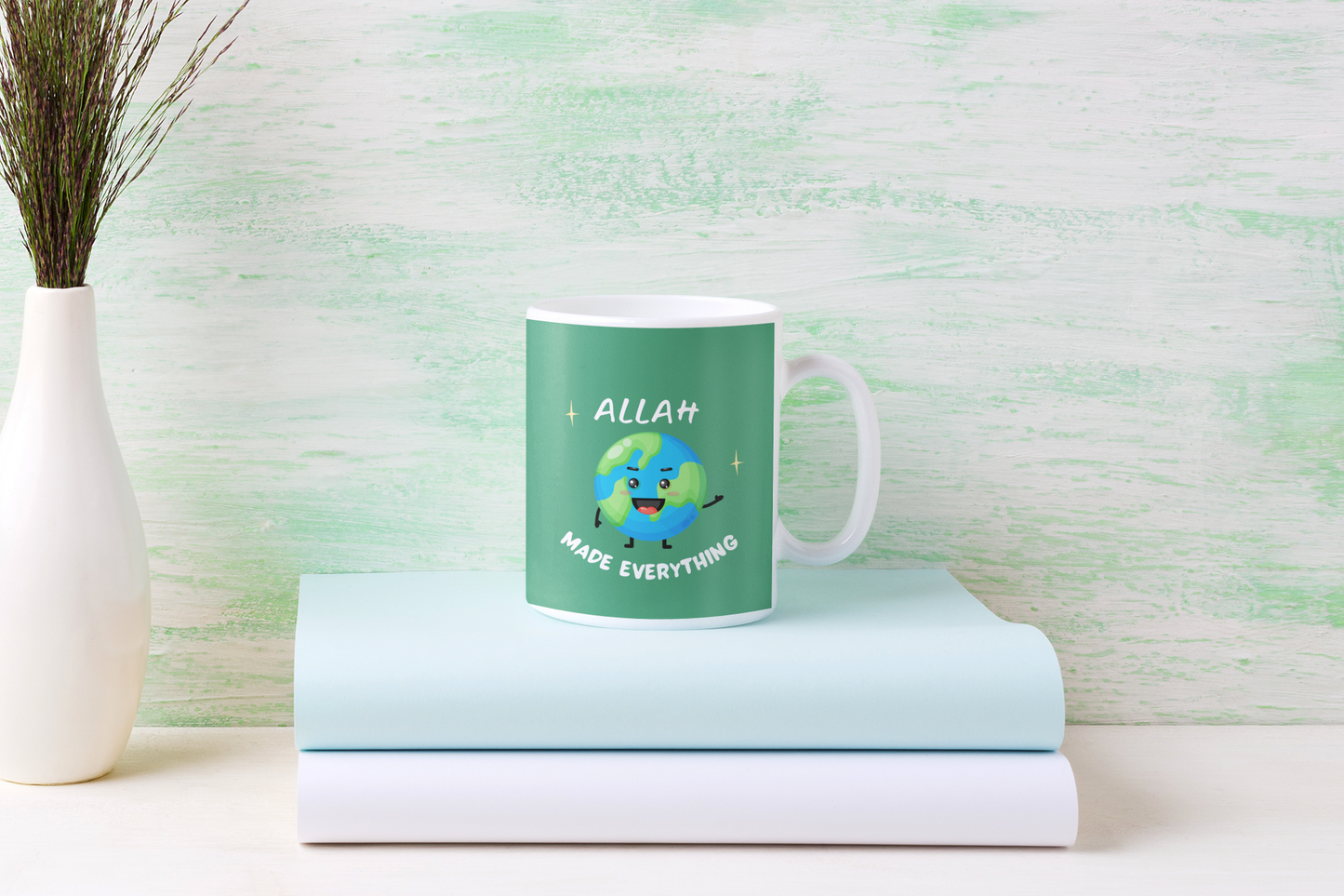 Mug - Allah made everything Islamic Coffee Cup 11oz