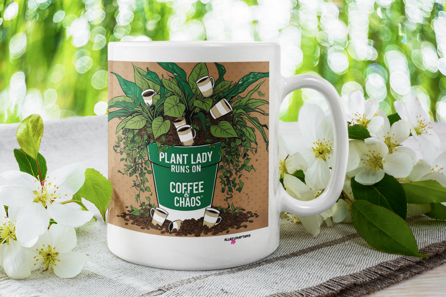 Plant Lady Coffee Chaos Mug