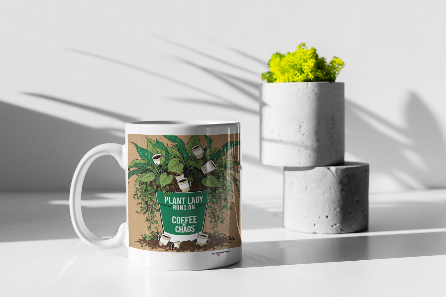 Plant Lady Coffee Chaos Mug