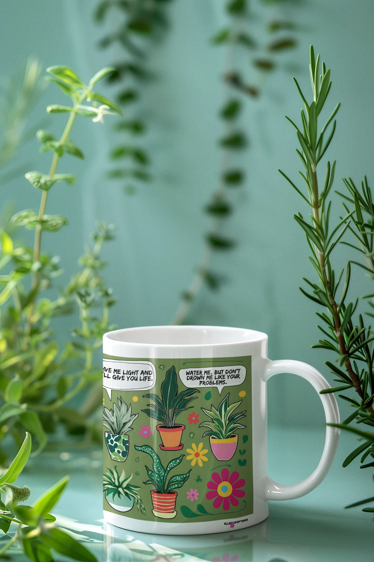 Botanical Humour Mug