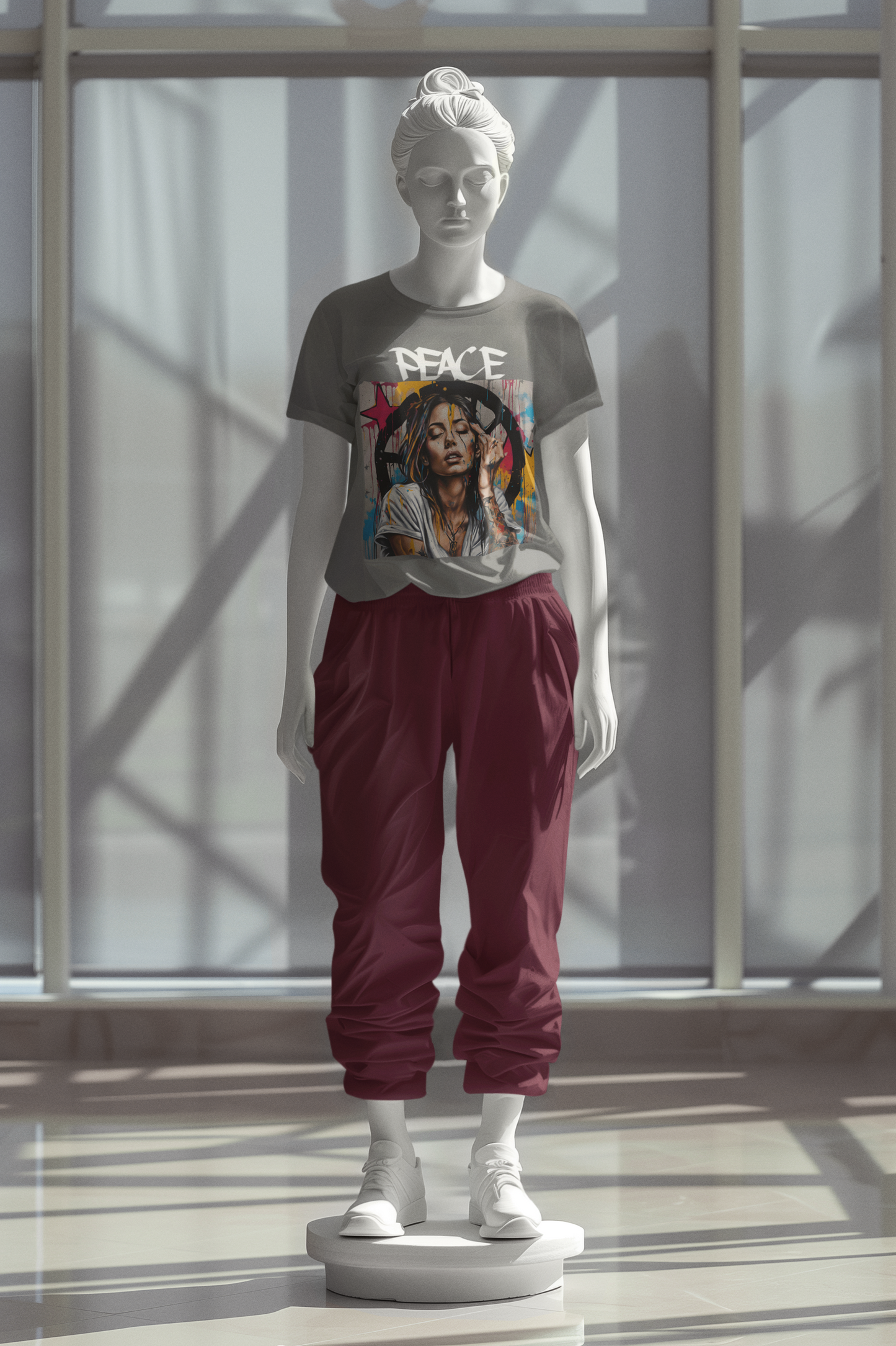 Graffiti Peace Urban Tee