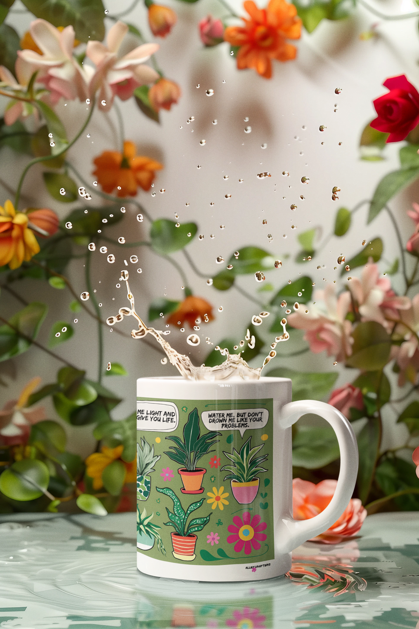 Botanical Humour Mug