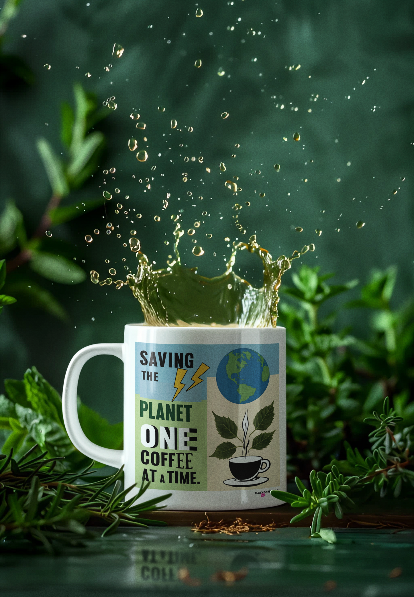 Botanical Humor Mug