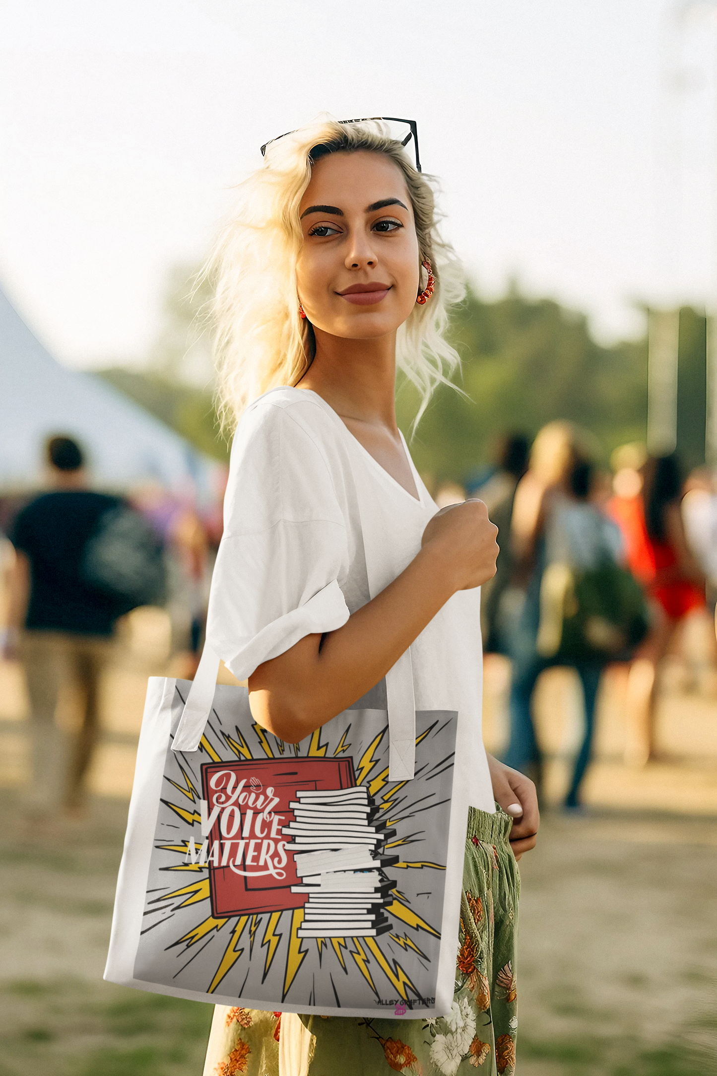 Your Voice Matters Tote Bag