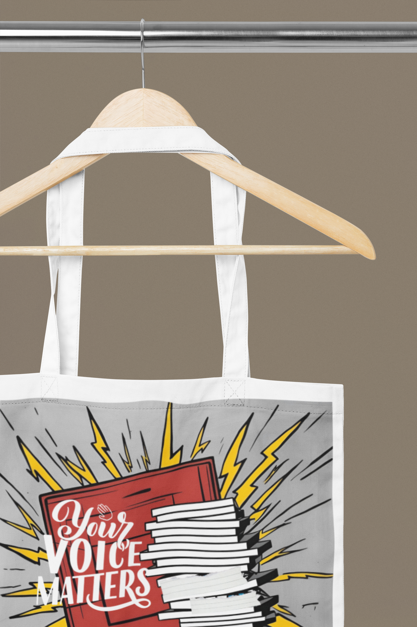Your Voice Matters Tote Bag