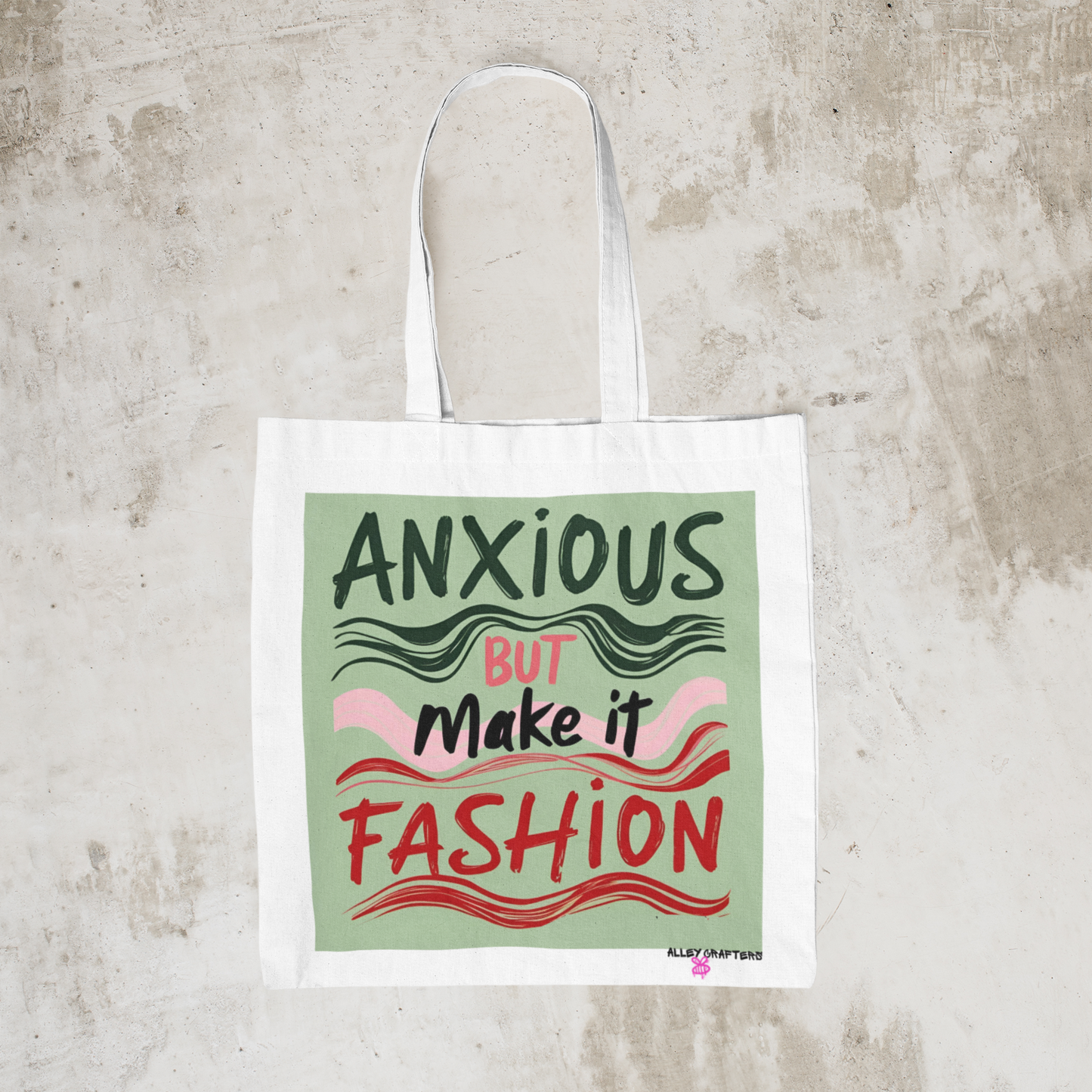 Anxious Tote Bag