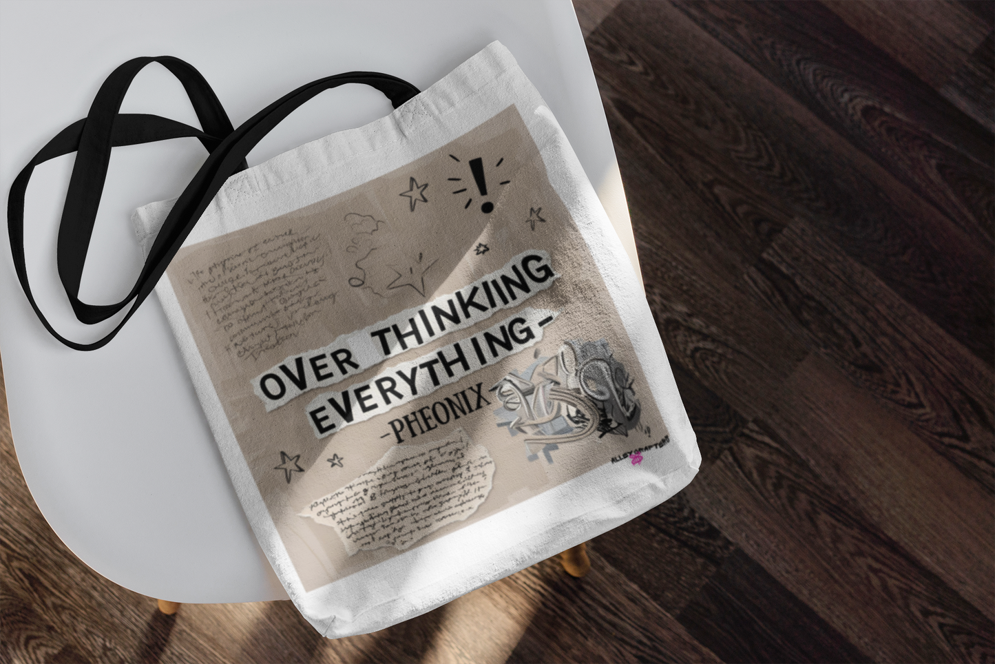 Overthinking Everything Tote Bag