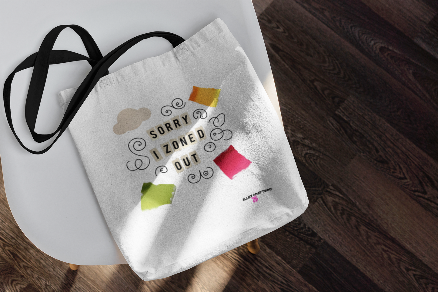 Sorry I Zoned Out Tote Bag