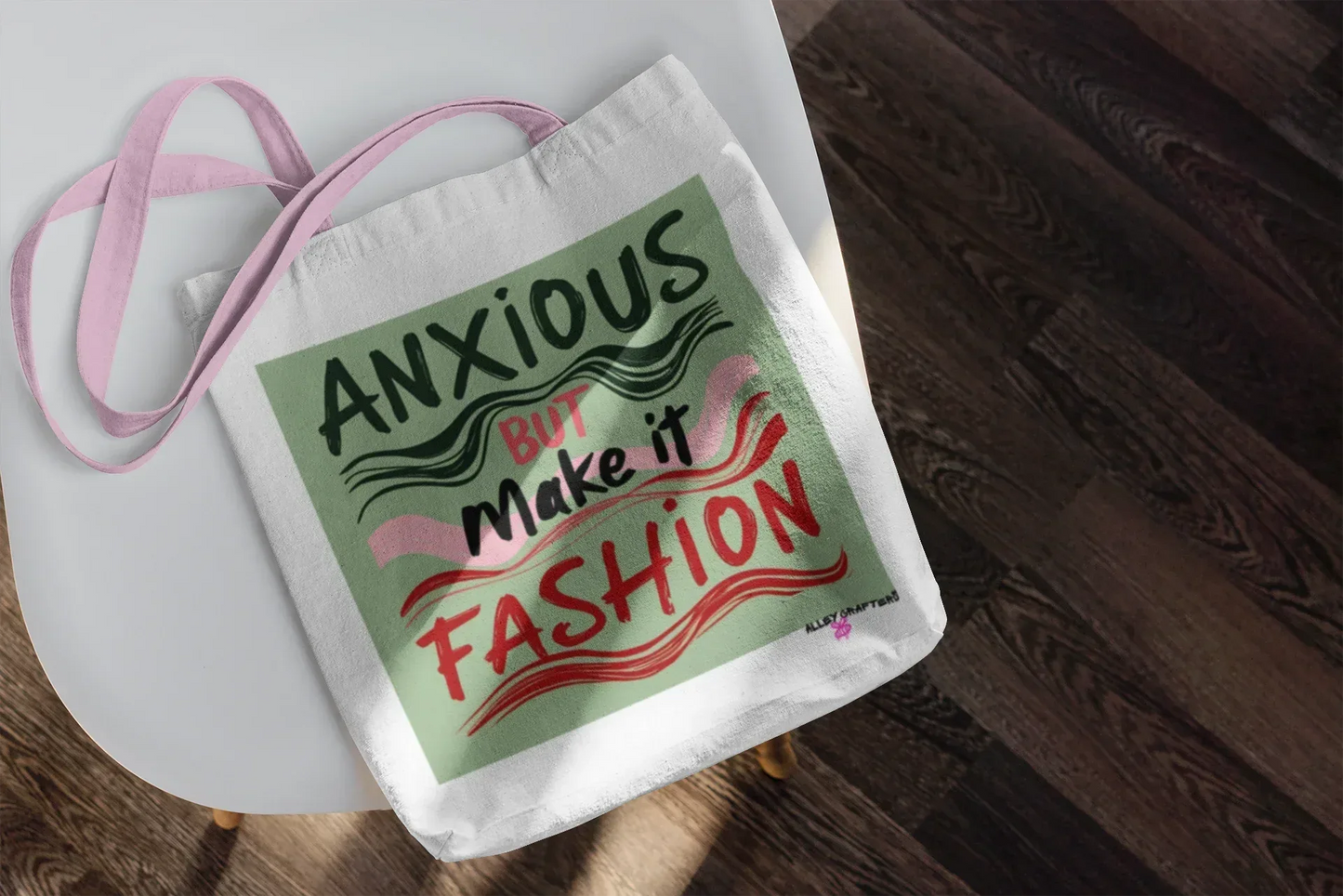 Anxious Tote Bag - Alley Crafters