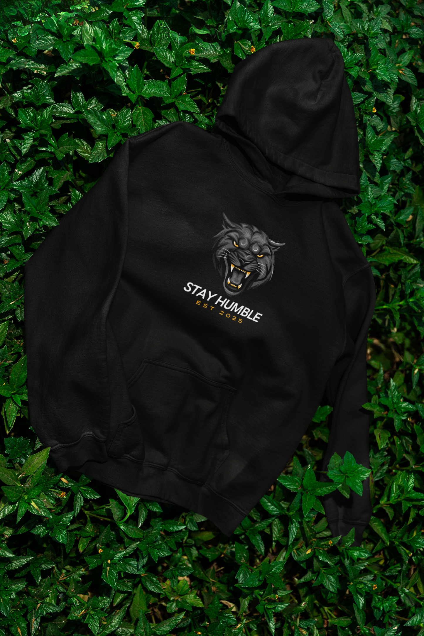 Hooded Sweatshirt stay humble lion