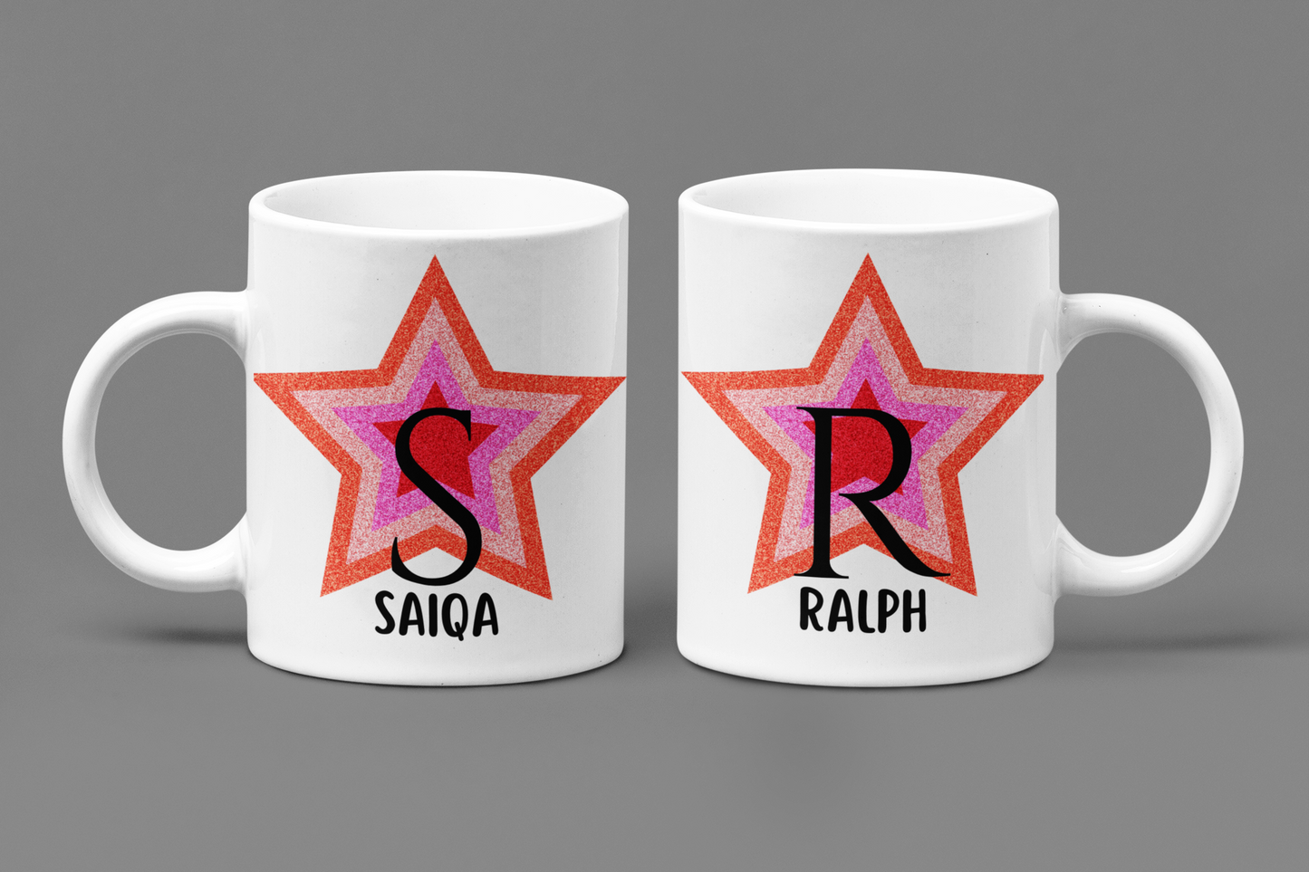 Personalized Glitter Mug