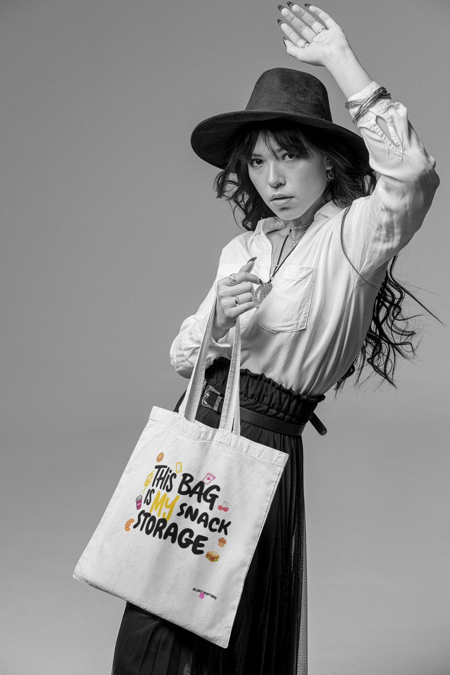 This Bag is My Snack Storage - Tote Bag