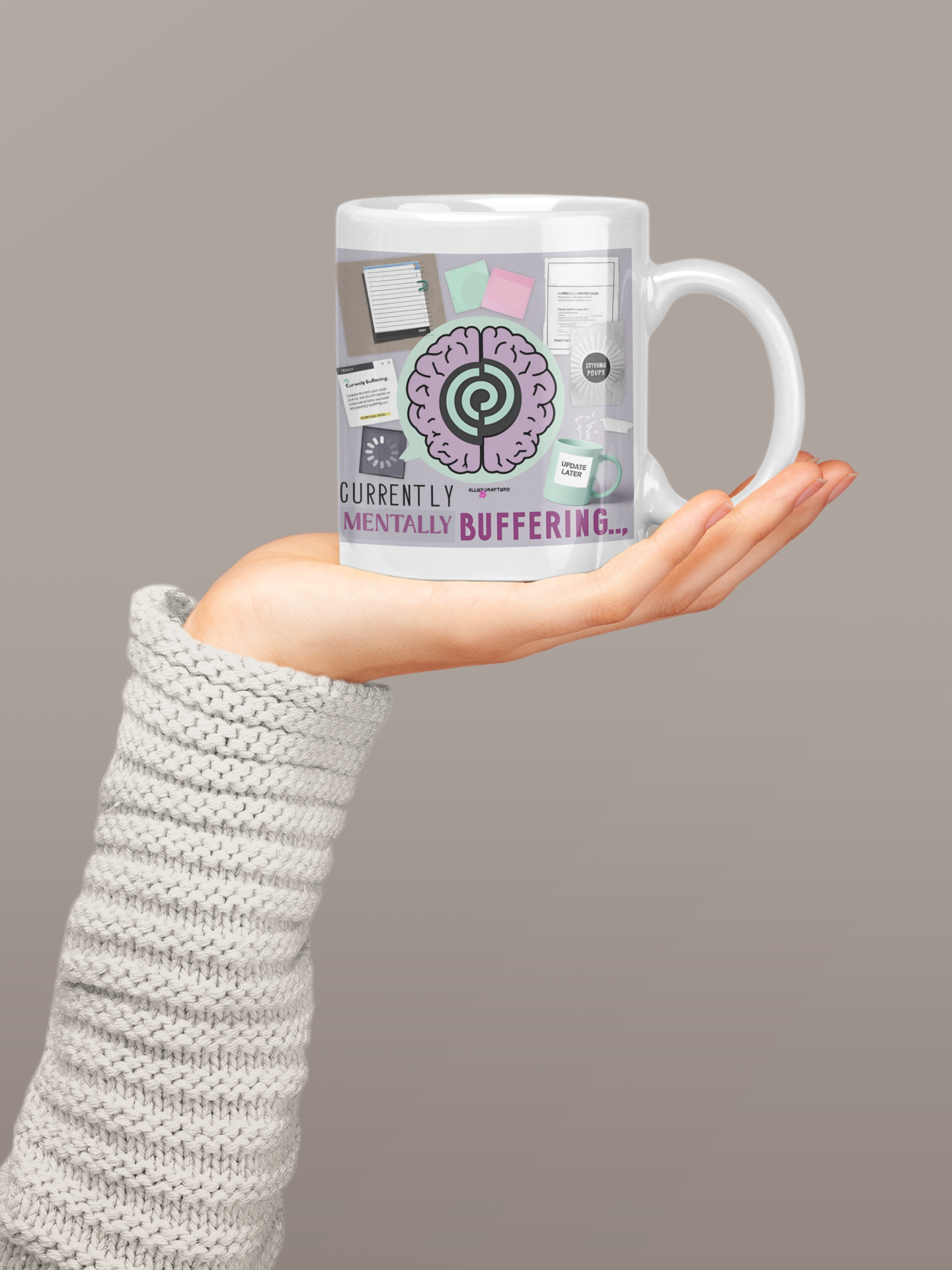 Currently Mentally Buffering Mug