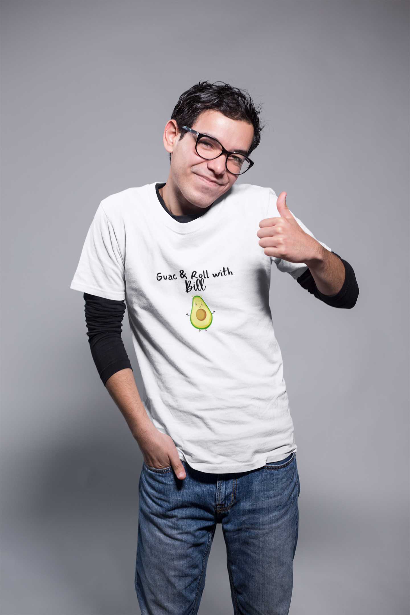 Avocado Tee - Guac & Roll Personalized Unisex T-Shirt