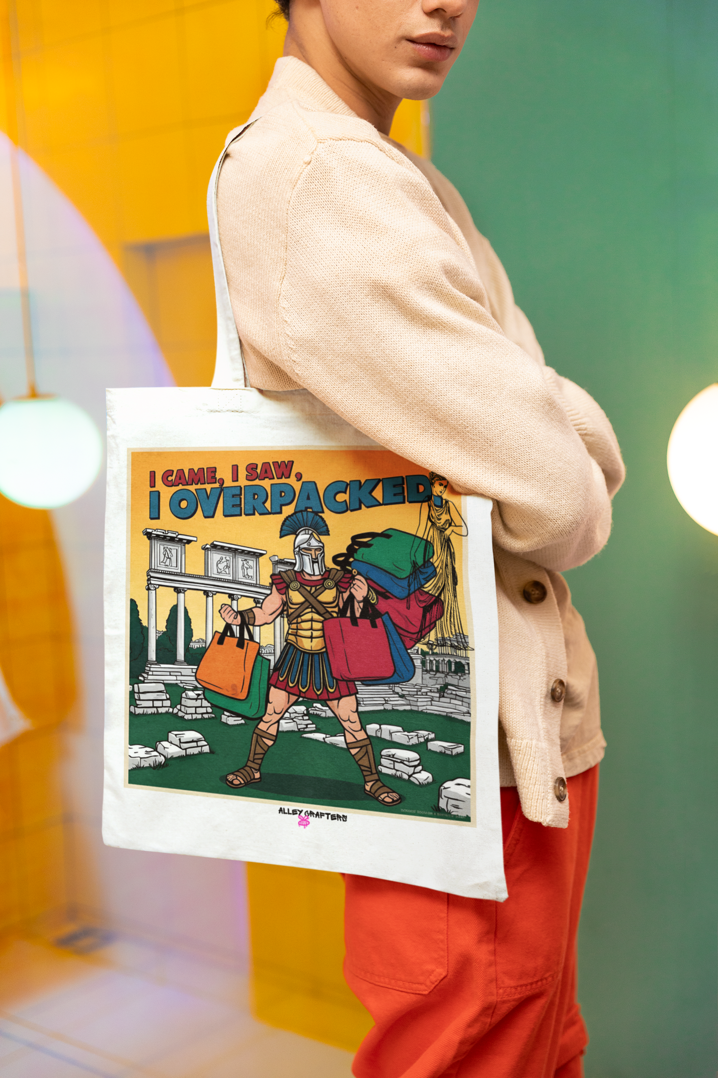 I Came, I Saw, I Overpacked Tote Bag