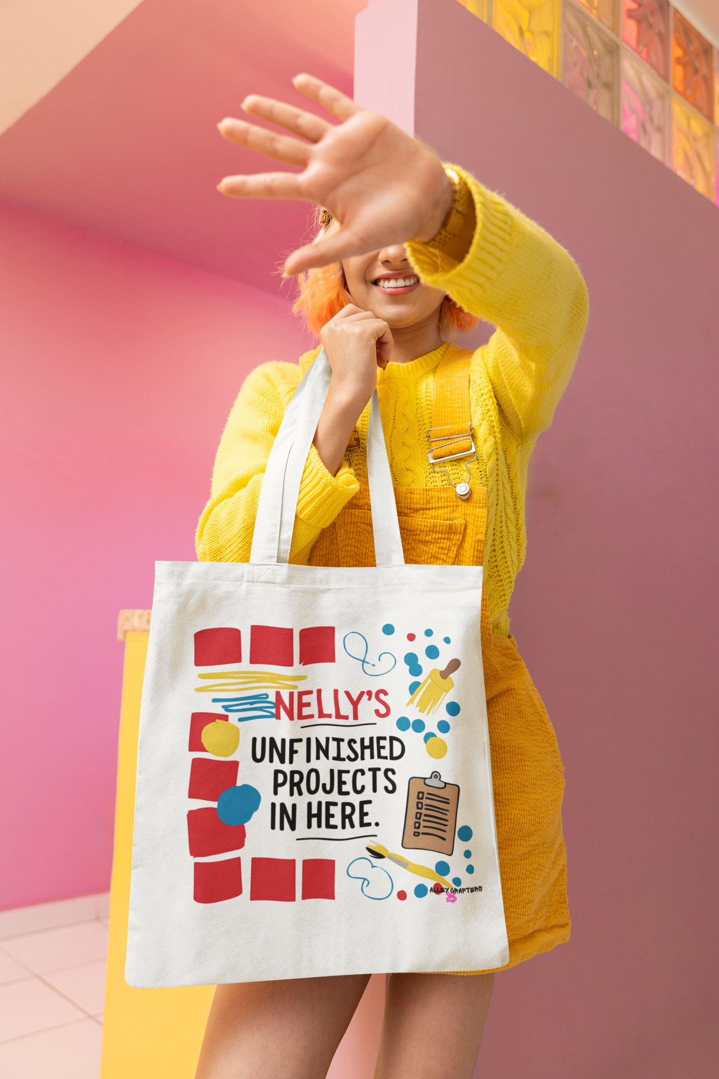 Unfinished Projects Tote Bag