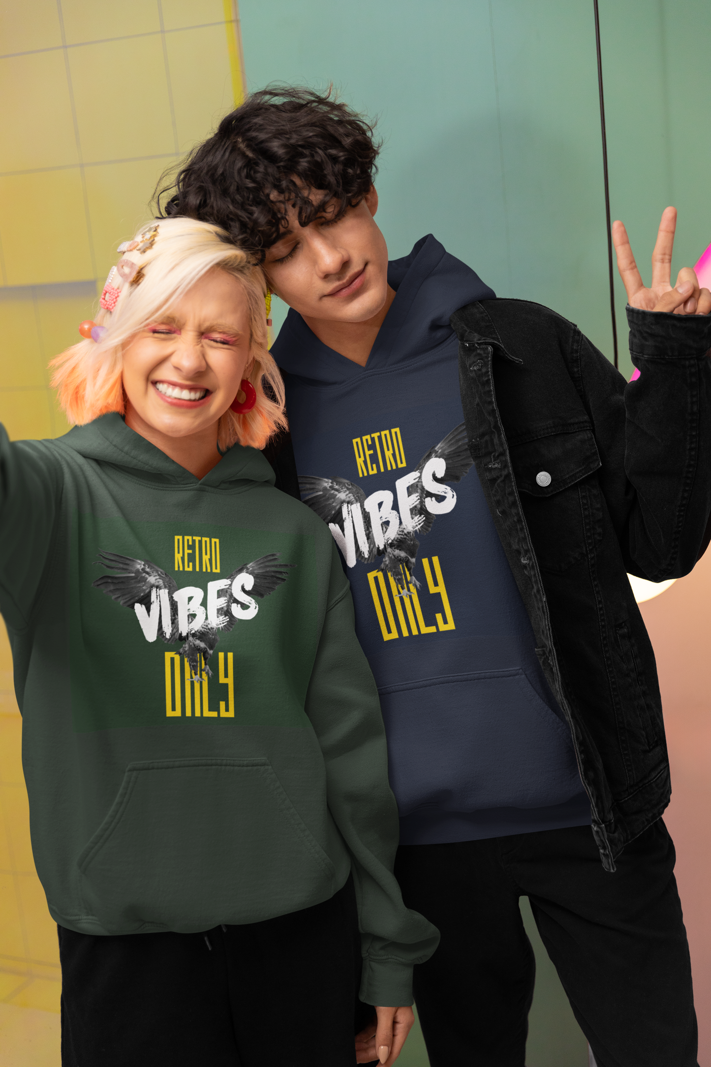 Retro Vibes Hoodie