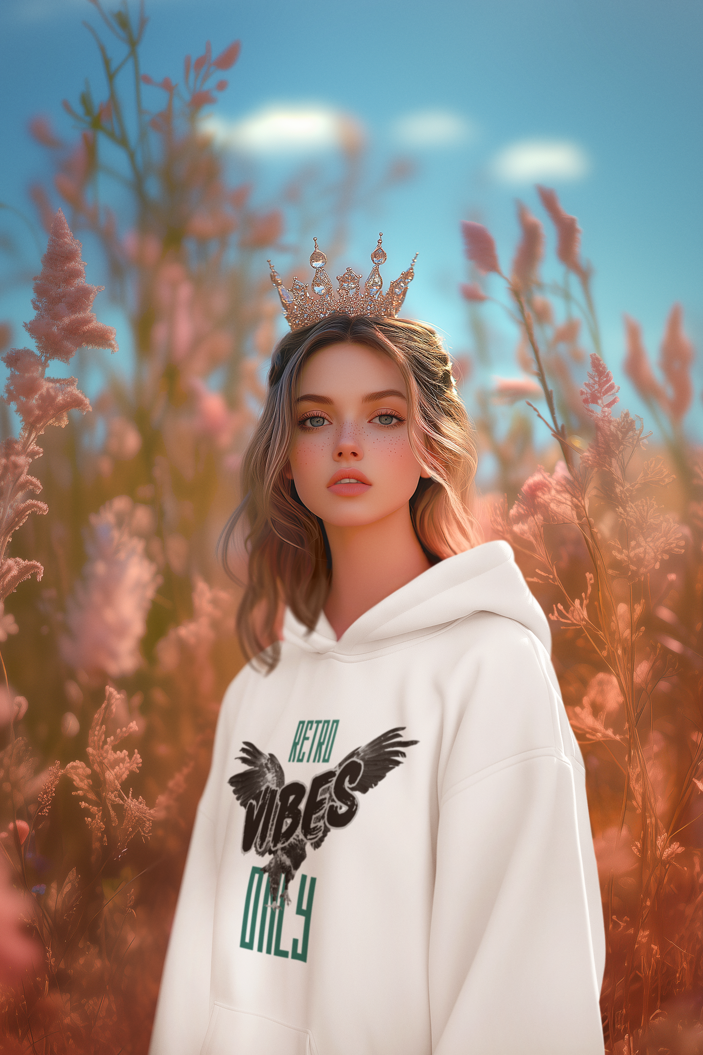 Retro Vibes Hoodie