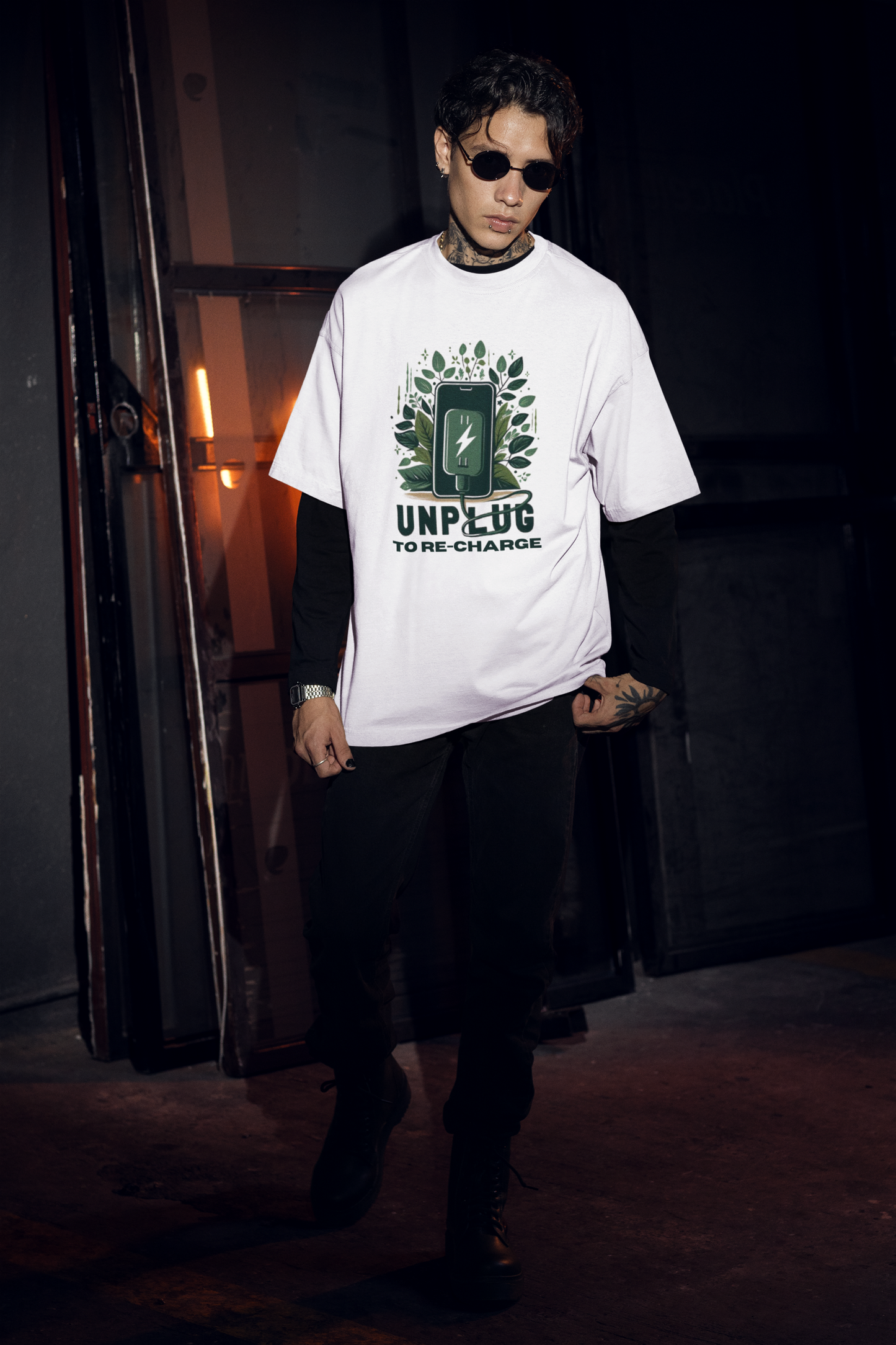 Unplug to Recharge T-Shirt