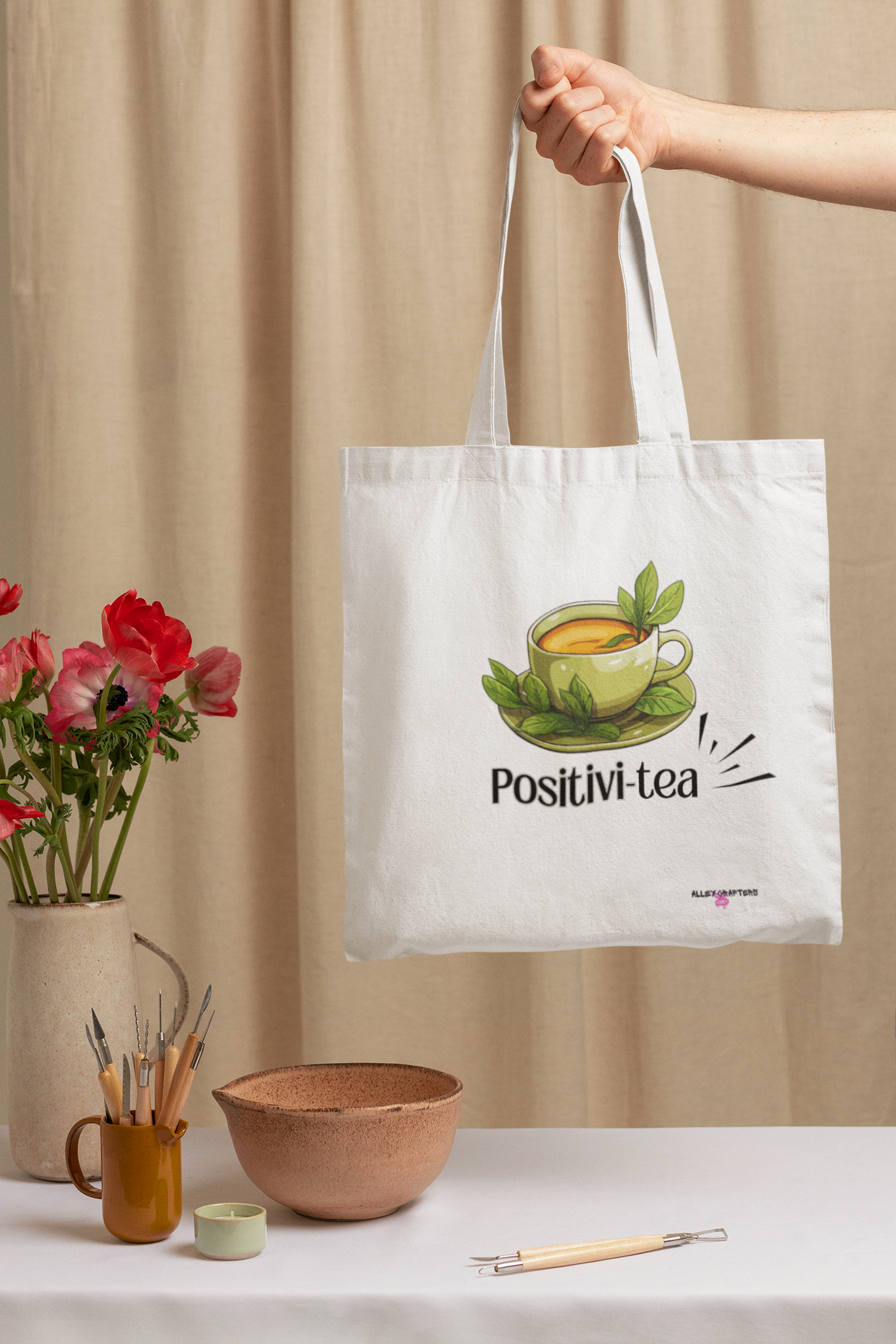 Positivi-tea - Tote Bag