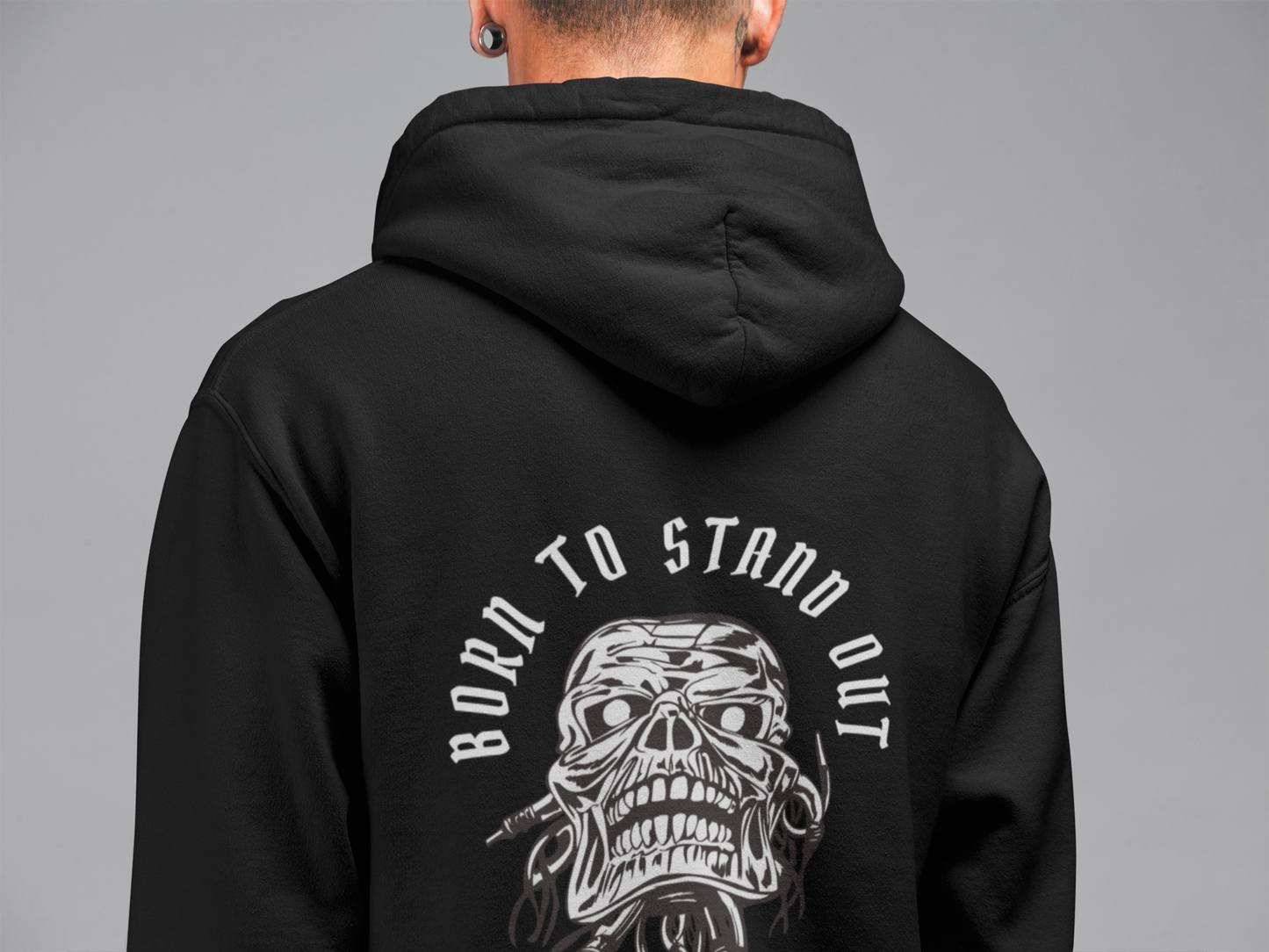 Hoodie Sweatshirt - 'Born to Stand Out'