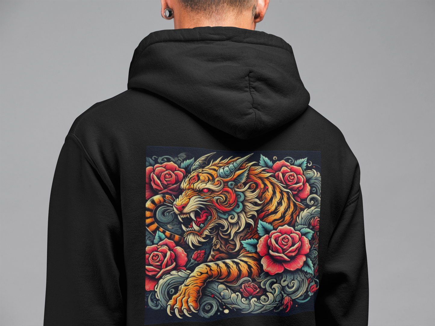 Lion Hoodie - Mythical Lion Design
