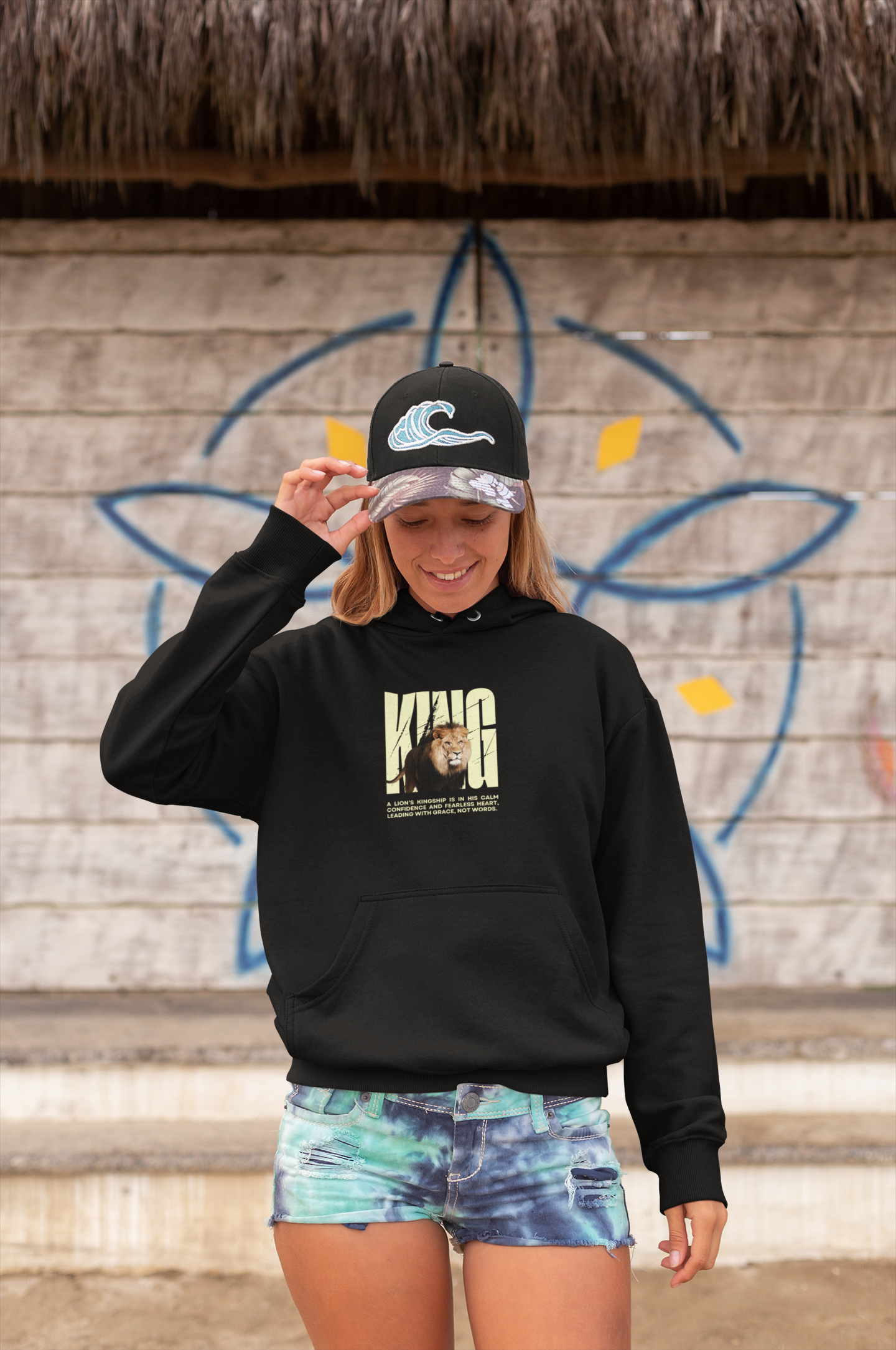 Lion Hoodie Sweatshirt - Unisex