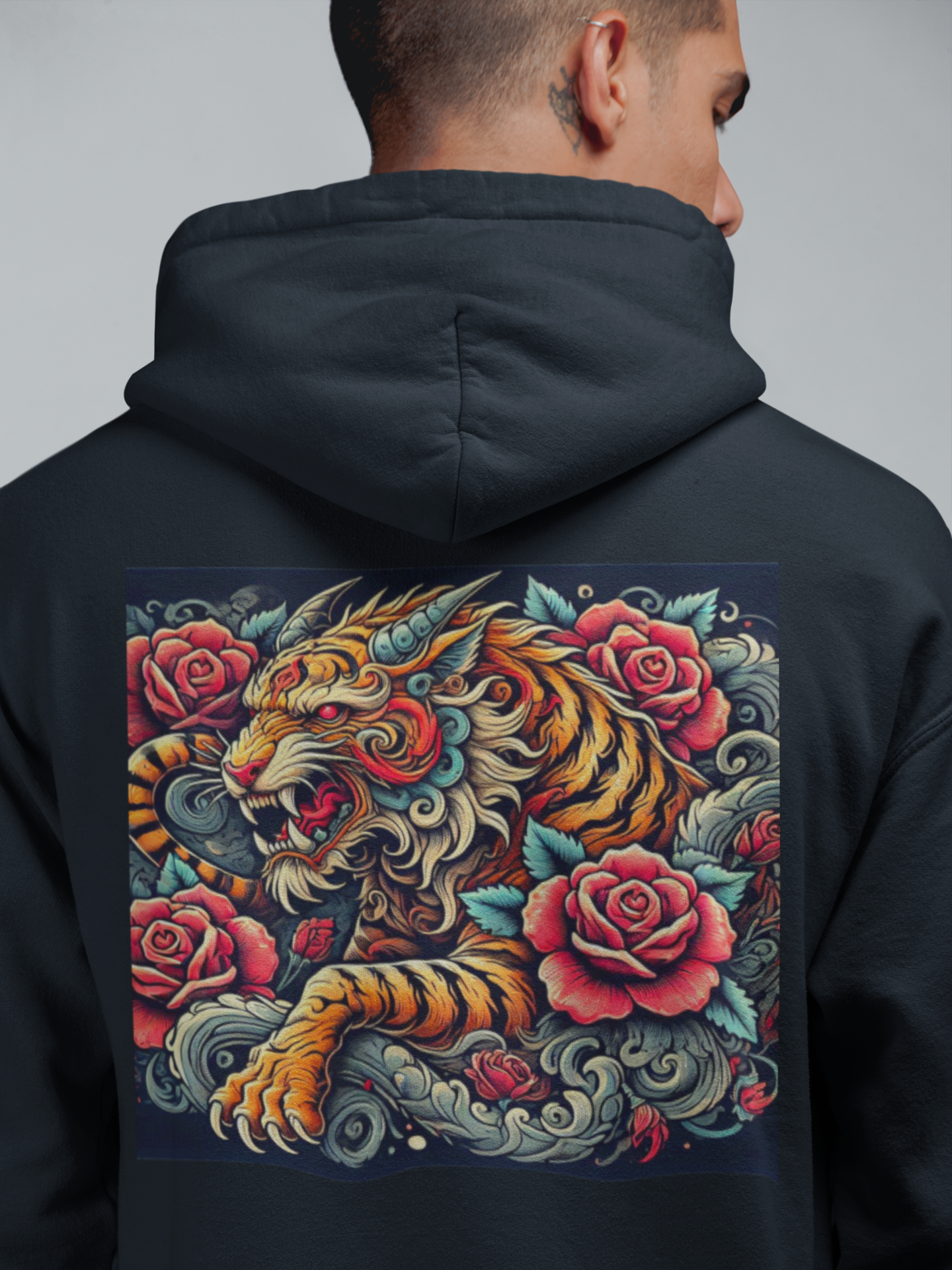 Lion Hoodie - Mythical Lion Design
