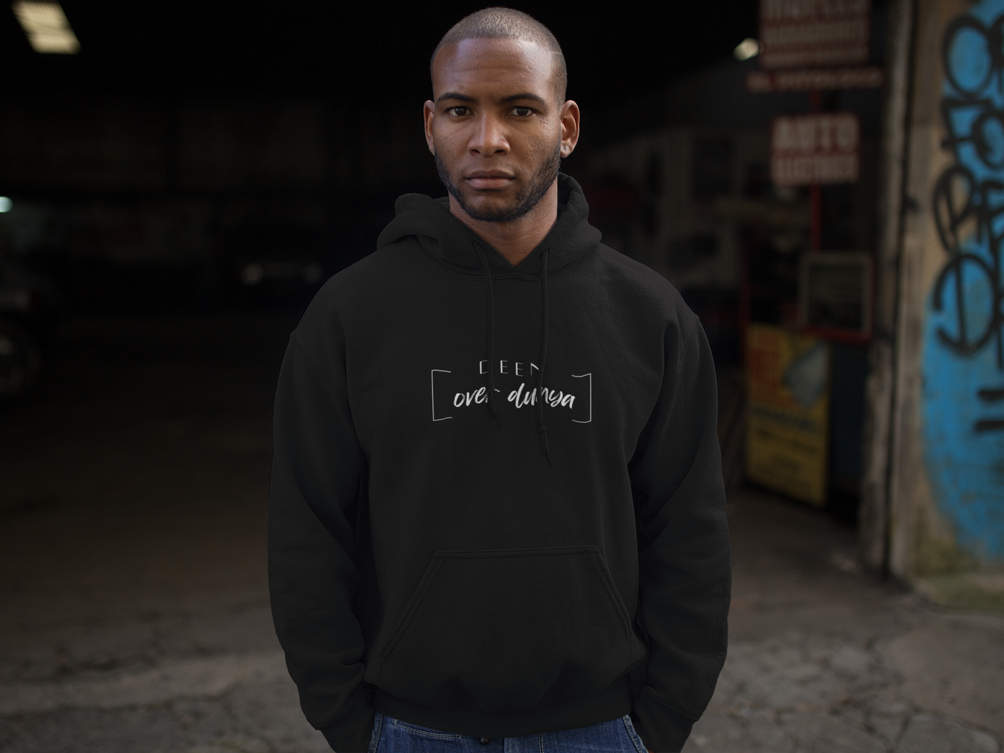 Hooded Sweatshirt - Deen over Dunya