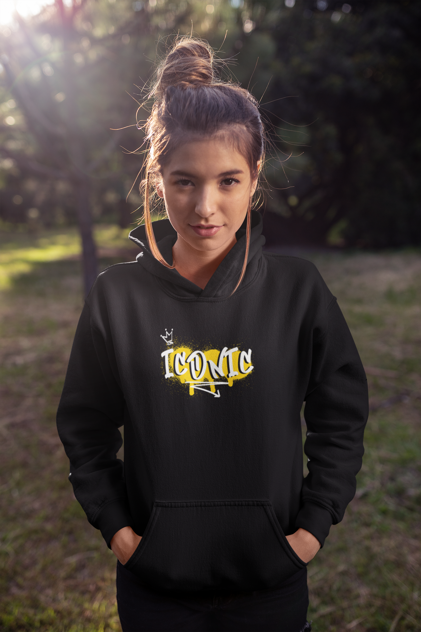 Customizable Unisex Hoodie with Personalised Text Design